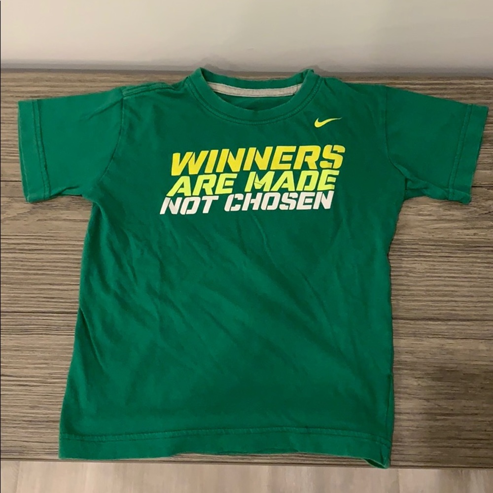 Boys Green Nike Shirt Size 6
